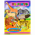 Libros para Colorear Yo Pinto Los Animales Art & Craft