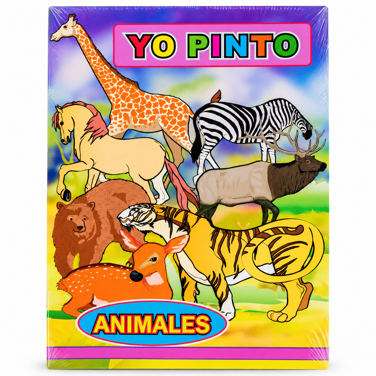 Libros para Colorear Yo Pinto Los Animales Art & Craft