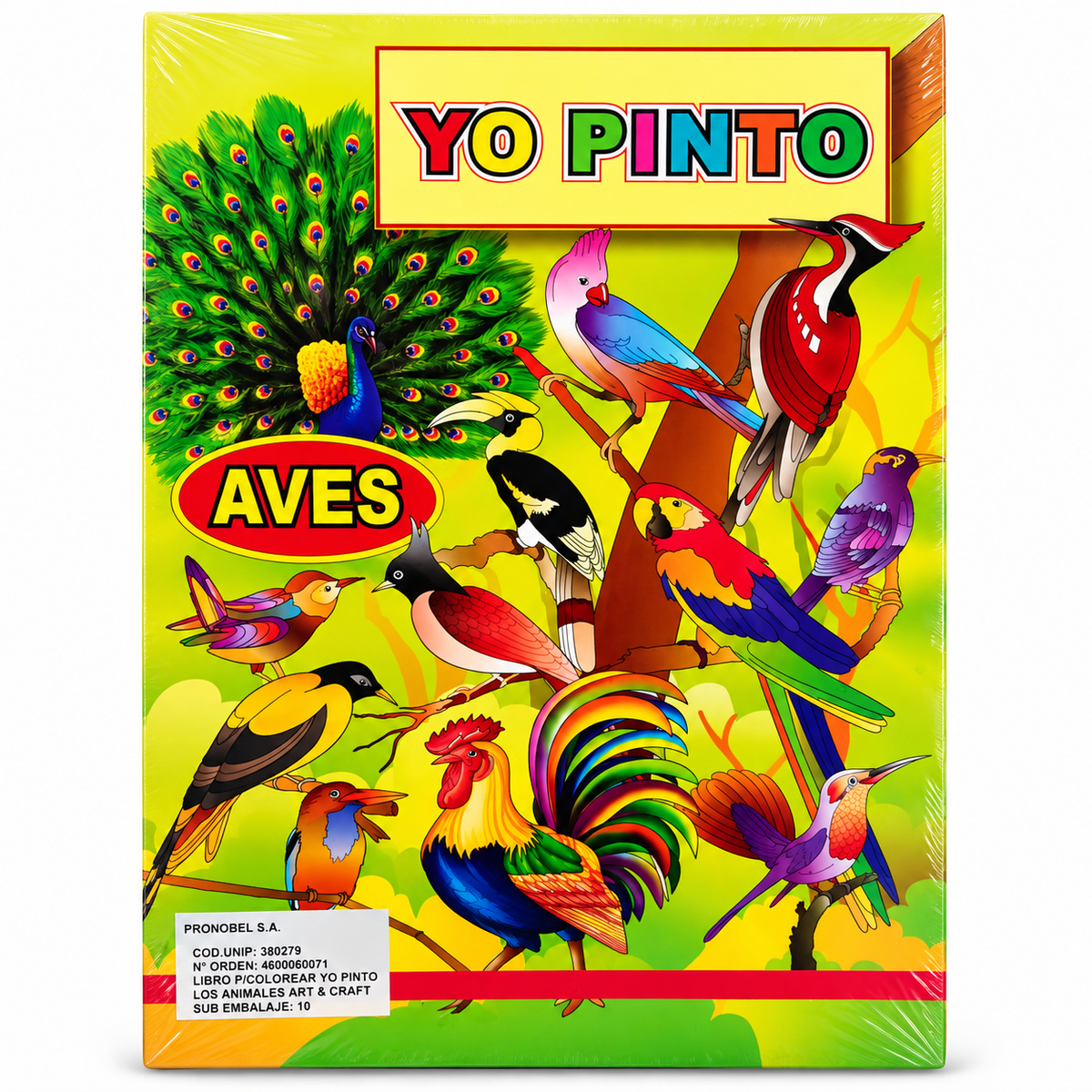 Libros Para Colorear Yo Pinto Las Aves Art & Craft