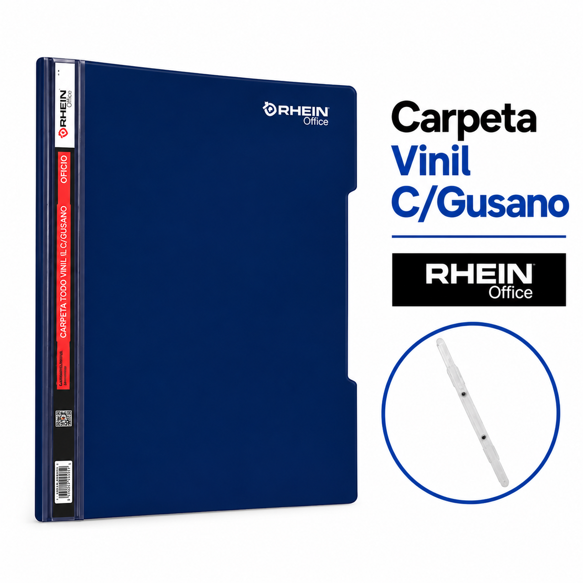CARPETA VINIL PIGMENTADA OFICIO RHEIN