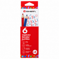 Lápices Bicolor Jumbo 6 Unidades
