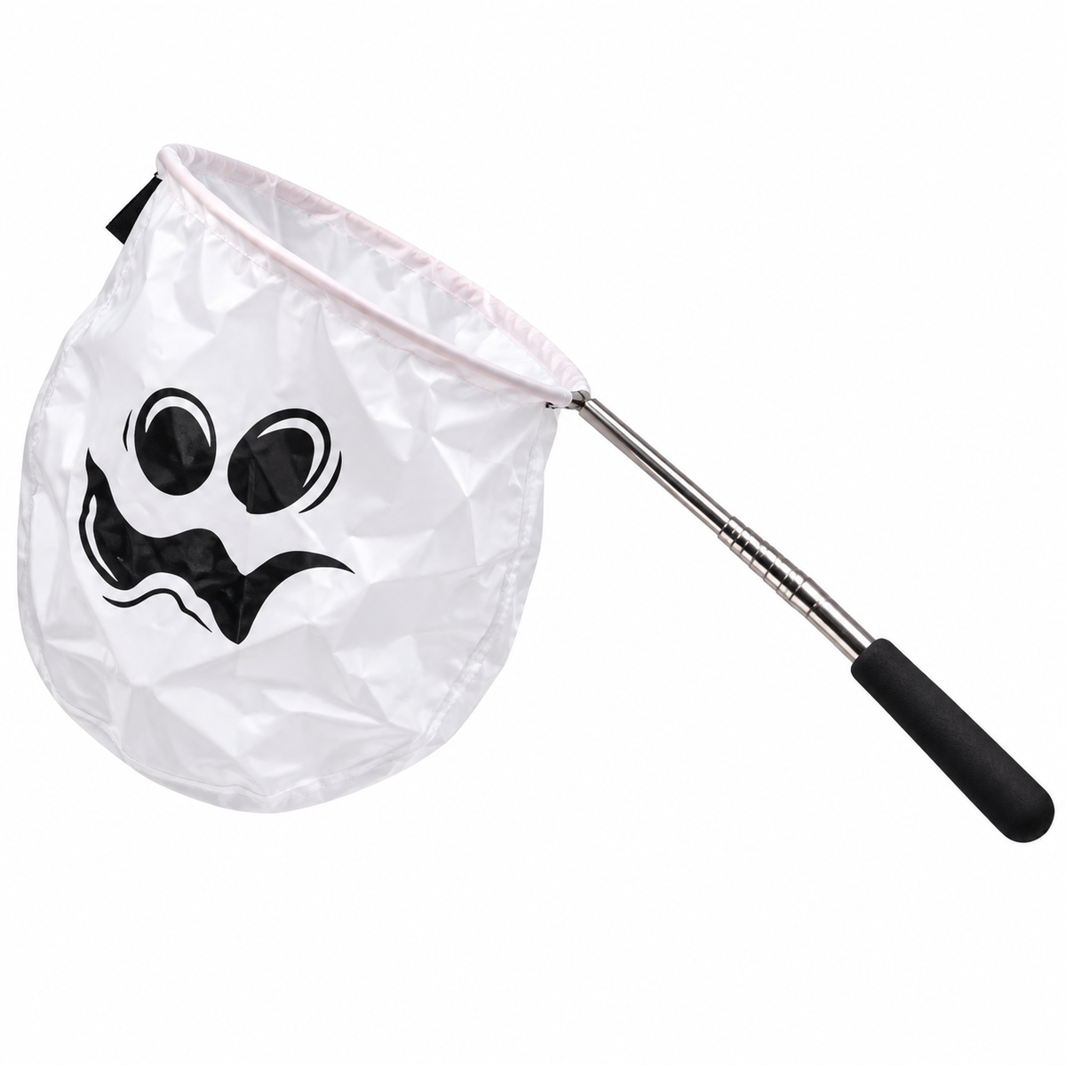 Bolsa Recolectora de Halloween con Mango Extensible Fantasma