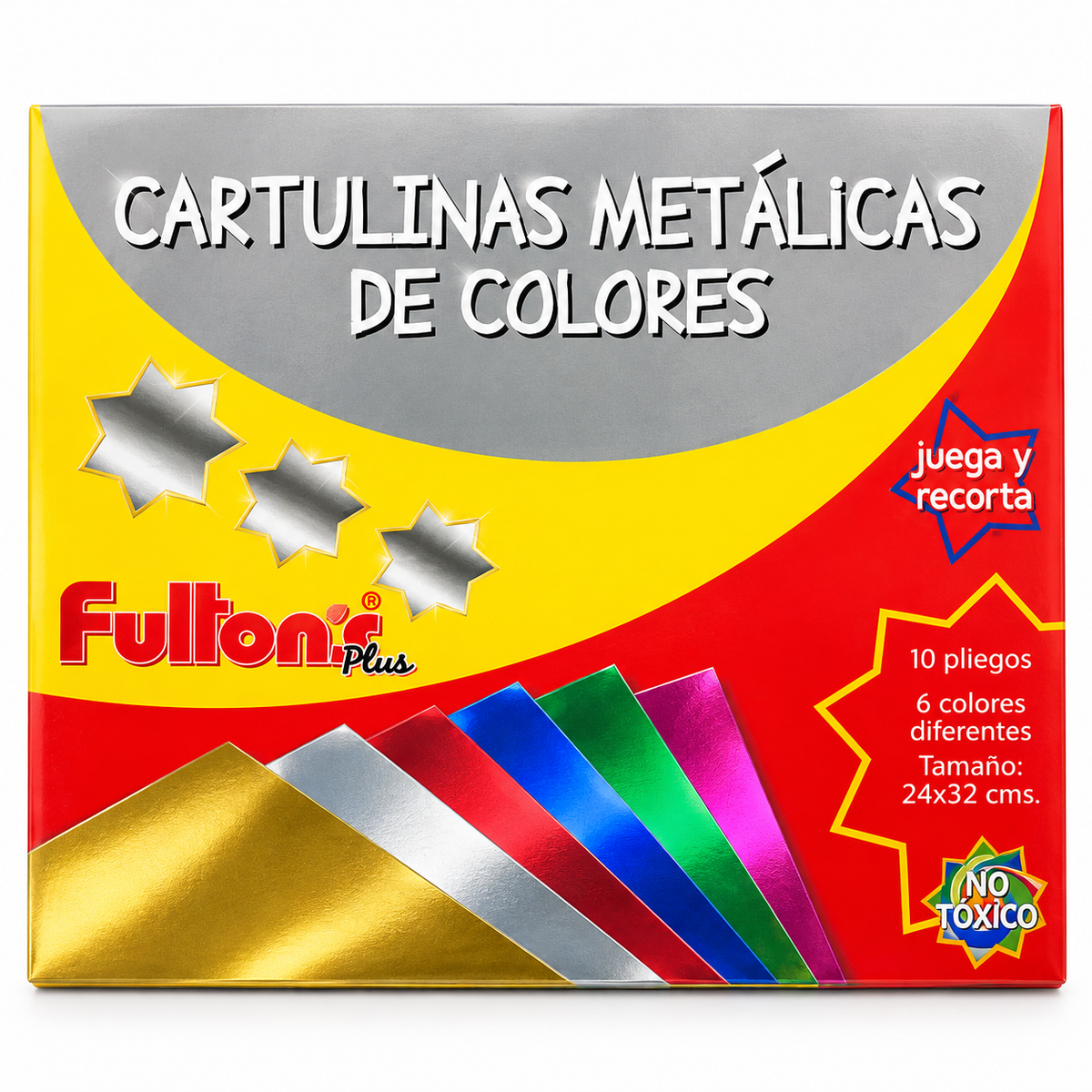 Cartulinas Metálicas De Colores Fultons