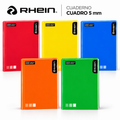 Cuaderno Rhein Collage One Color Cuadro 5mm 100hjs X10 Uni