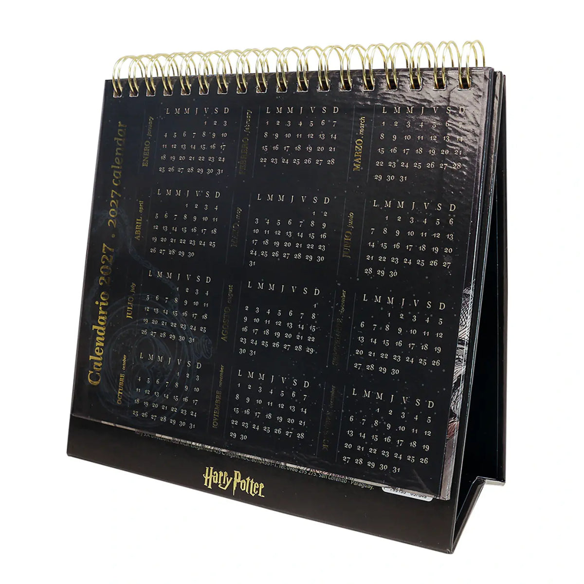 Calendario De Escritorio 2027 Harry Potter