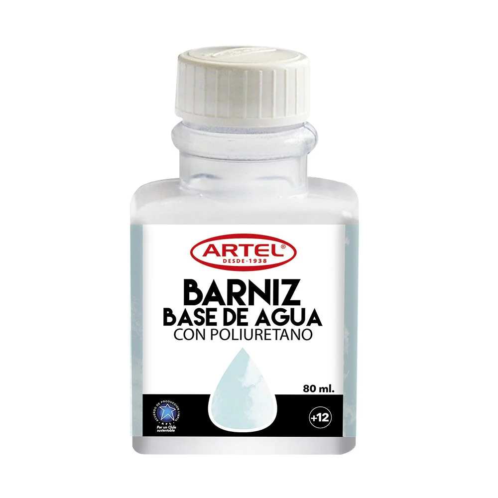 BARNIZ BASE DE AGUA ARTEL 80ML