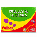 Papel Lustre De Colores 26,5x37,5 cm Fultons