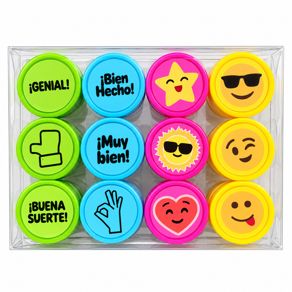 Timbre Infantiles Motivacionales 12 Uni Art & Craft