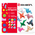Papel Lustre Origami Rhein 16x16