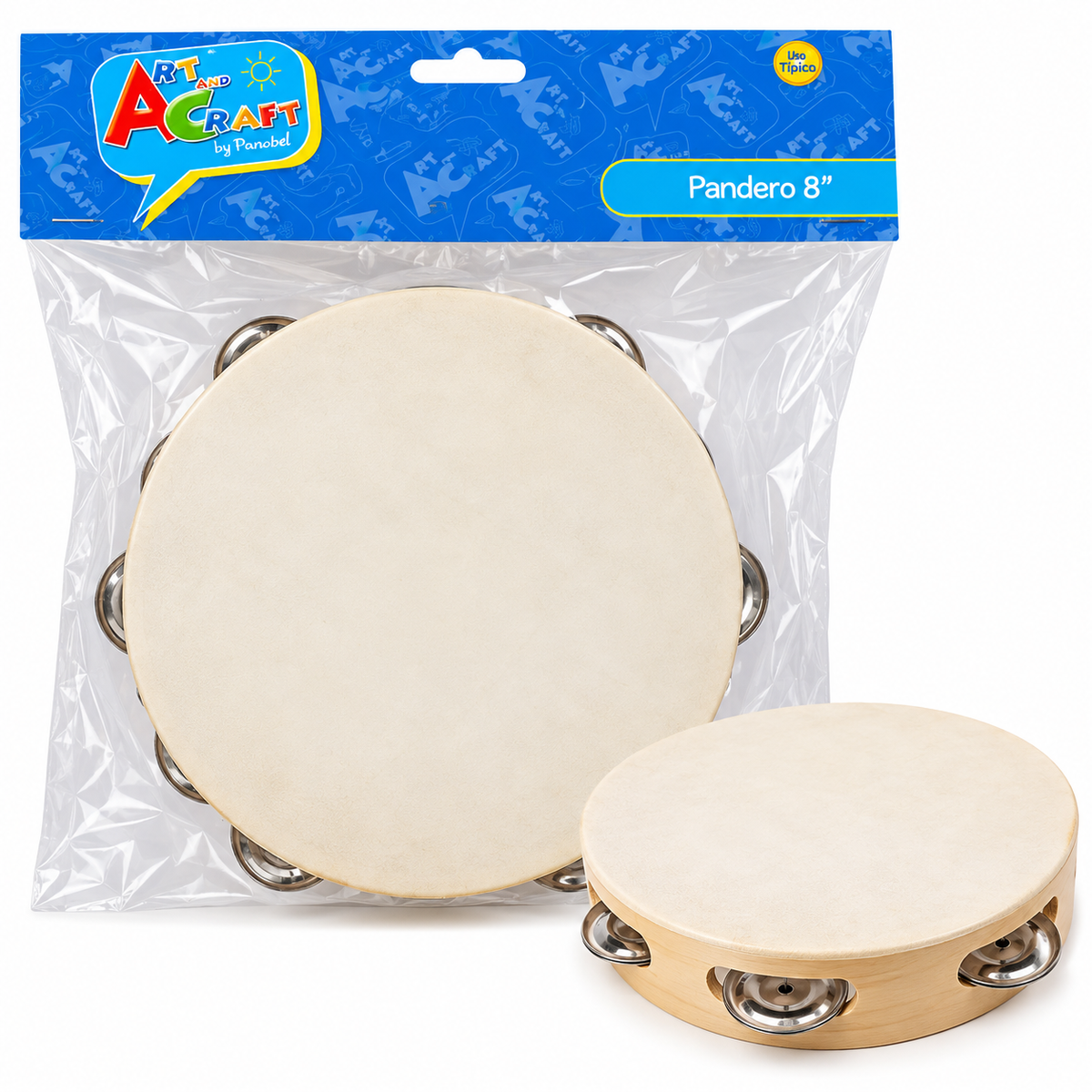 Pandero 8" Art & Craft