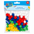 Pompones Colores Surtidos Art & Craft 10mm 100 Uni