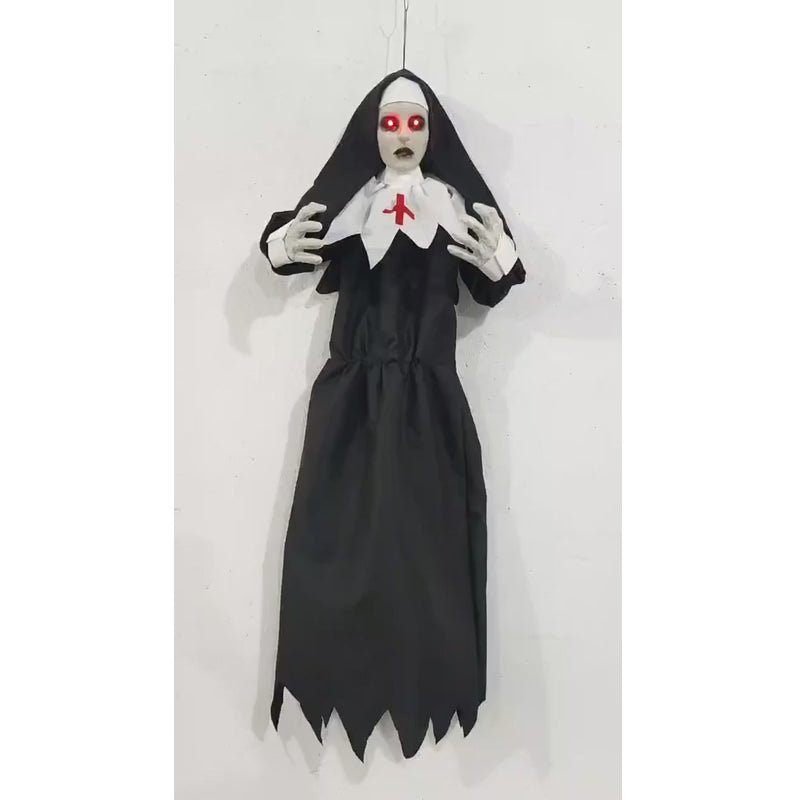 Monja Colgada Animatronics 120 cm Halloween