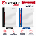 Carpeta Vinil Transparente Oficio RHEIN