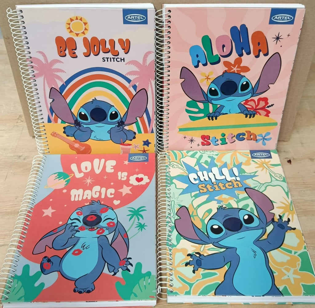 Cuadernos Stitch 150 Hojas Artel
