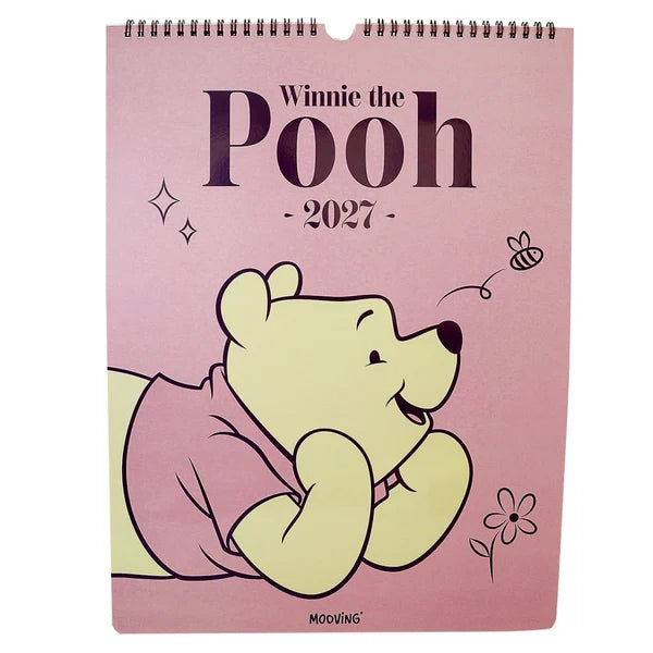 Calendario Mensual De Pared 2027 Winnie The Pooh